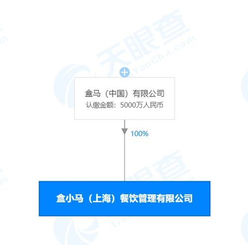 盒馬戰略布局再升級 成立盒小馬餐飲管理公司，強化網絡科技開發能力